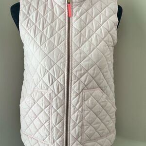 Crewcuts Light Pink Quilted Vest